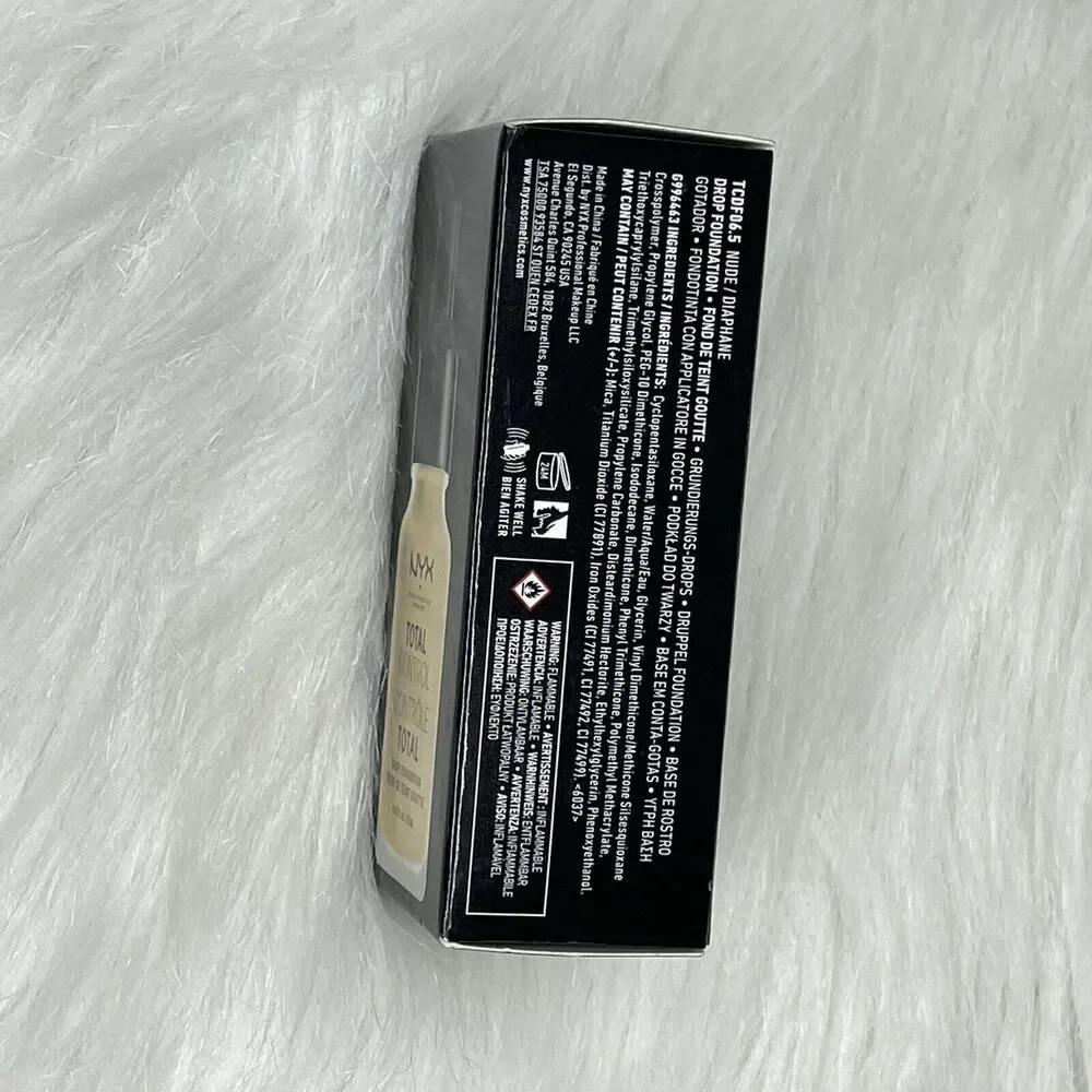 NYX Total Control Drop Foundation TCDF06.5‎ Nude Face Make Up